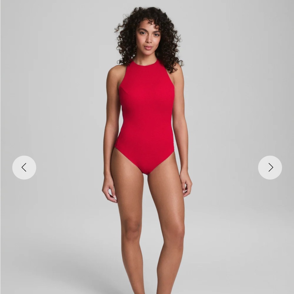 SPANX Red One Piece Swimsuit